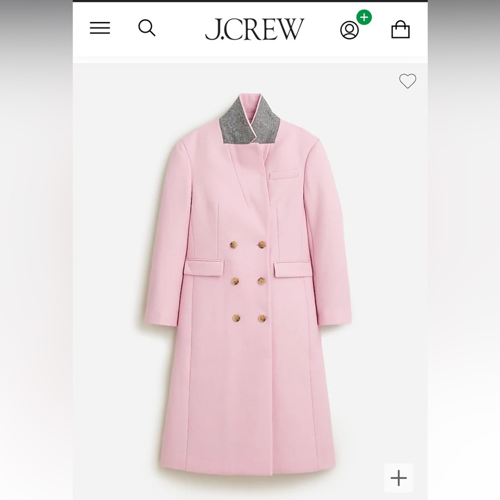 NWT J. Crew Wool Coat